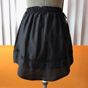 Princess Vera Wang Lined Black Skirt